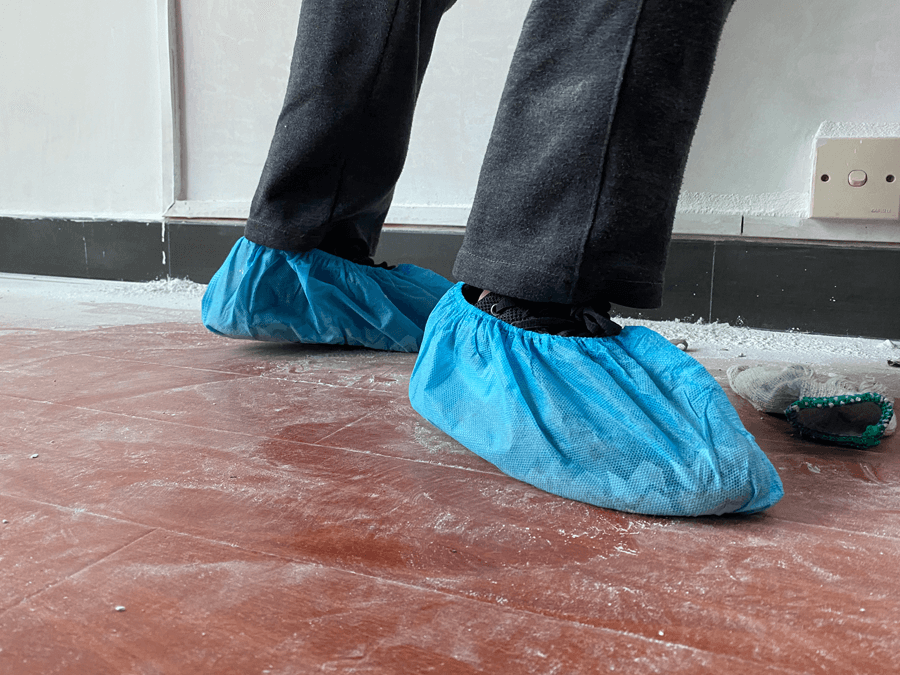 disposable shoe covers